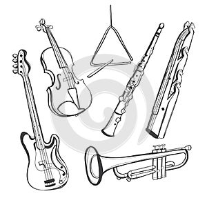 Hand-drawn instruments