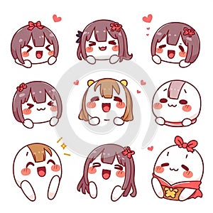 Hand-Drawn Kawaii Objects Collection photo