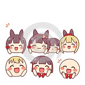 Hand-Drawn Kawaii Objects Collection photo