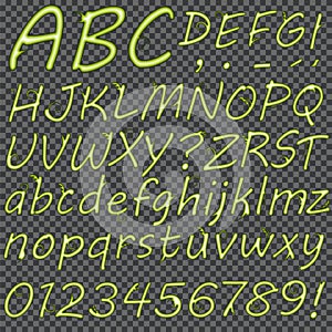 Hand drawn letters for your text