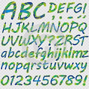 Hand drawn letters for your text.