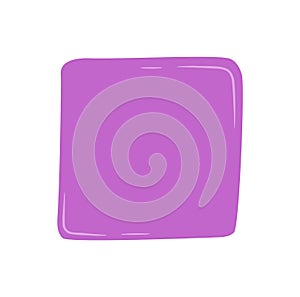 Hand Drawn Organic Fluid Square Frame