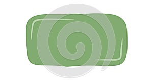 Hand Drawn Organic Rectangle Blob Shape