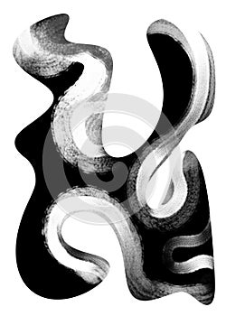 Hand-drawn original pencil pattern background elements and shapes