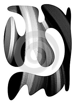 Hand-drawn original pencil pattern background elements and shapes