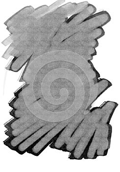 Hand-drawn original pencil pattern background elements and shapes