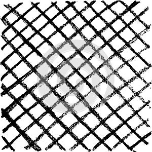 Hand drawn pencil textures pattern. Crayon paint scratch lines. Vector stock grunge doodle scrawl isolated on white for