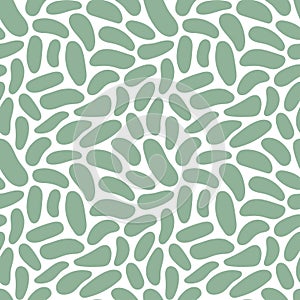 Hand drawn polka dot seamless pattern