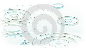 Hand drawn rain (seamless loop)