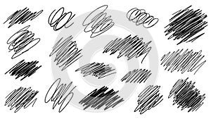 Hand Drawn Scribble Elements Collection