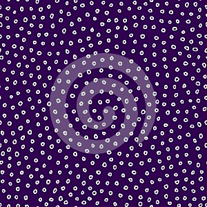 Vector hand drawn seamless pattern with tiny small circles. Artistic digital paper. Endless texture backdrop. Tileable background