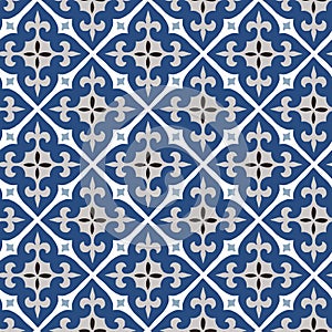 Hand drawn stars shaped Moroccan seamless pattern for Ramadan Kareem greeting cards, islamic backgrounds, fabric, web