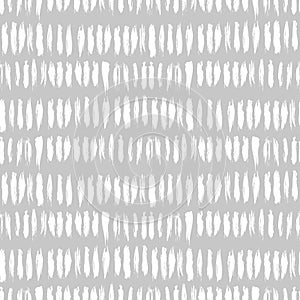 Hand drawn striped seamless pattern