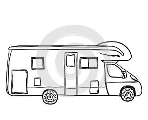 Hand drawn transport for tarvel.