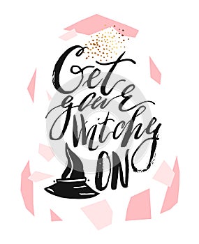 Hand drawn vector abstract artistic textured illustration