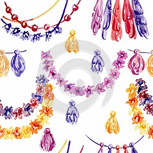 Watercolor seamless pattern