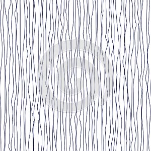 Hand drawn wavy background. Seamless pattern.