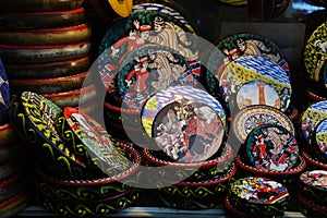 Hand drum of Erdaoqiao marke photo