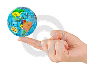 Hand and Earth