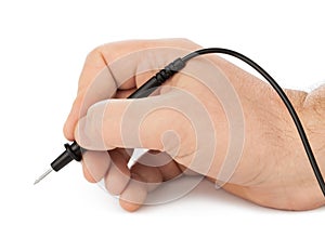 Hand and electric multimeter