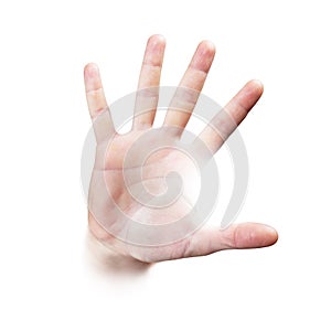 Hand expressing, series from one to five