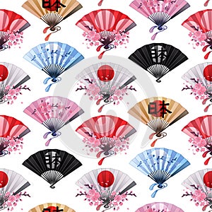 Hand fan pattern