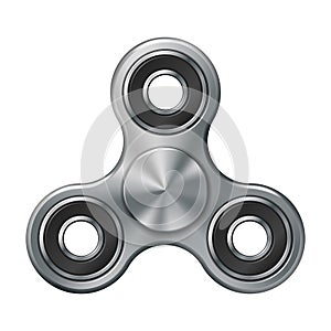 Hand fidget spinner toy - stress and anxiety relief.