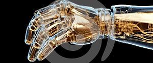 hand finger human science body robot technology anatomy arm medicine. Generative AI.