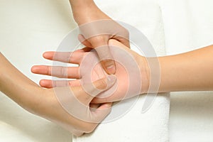 Hand and finger massage