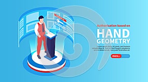 Hand Geometry Analysis Composition