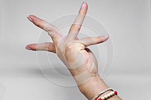 Hand Gesture commonly used in Asian performance