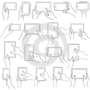 Hand Gesture for Touchscreen