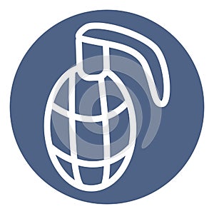 Hand grenade, icon