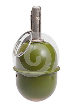 hand grenade isolated on a white background