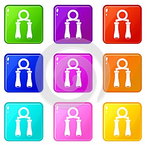 Hand grip trainer set 9