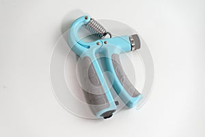 Hand grippers isolated on white