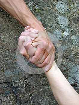 Hand in a hand