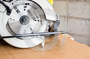 Hand-held circular saw