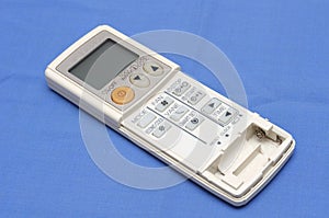 A hand held remote controller console for air conditioning units