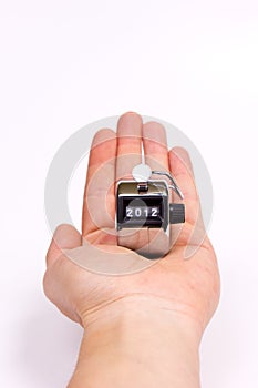 Hand held tally counter