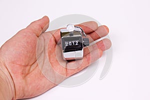 Hand held tally counter