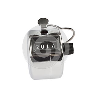 Hand held telly counter 2014