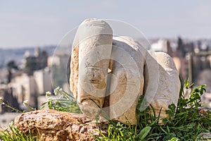 Hand of Hercules at Citadel Hill, Jordan