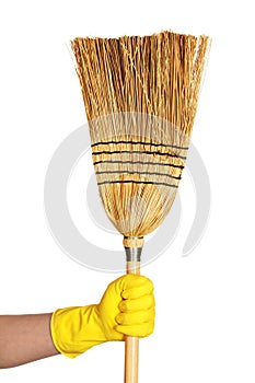 Hand hold broom
