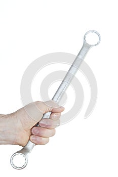 Hand hold metal spanner