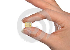 Hand hold micro nano SIM card