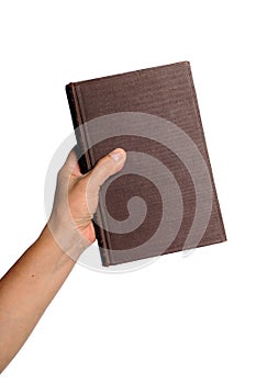 Hand Holding Book