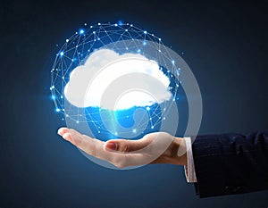 Hand Holding Cloud Computing Network with Global Connectivity
