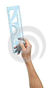 Hand Holding Graphic Design Tool