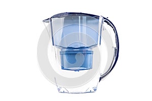 Holding Purifying Water Jug photo